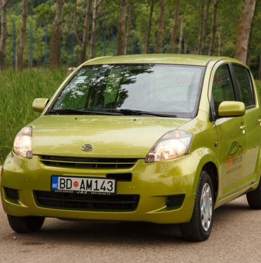 Daihatsu Sirion for rent in Budva
